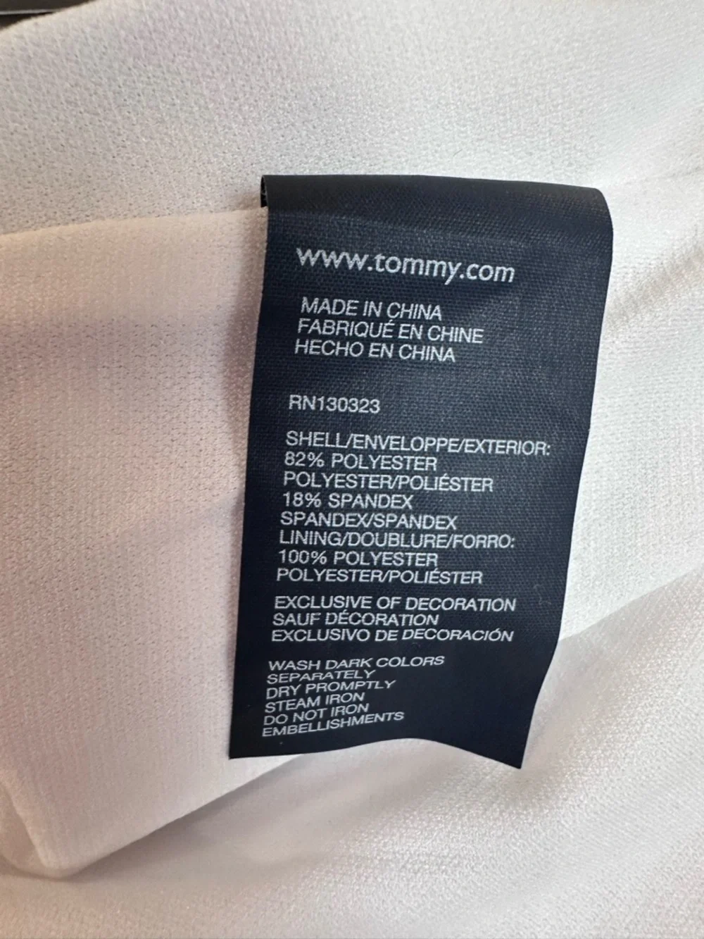 Girl’s Size 7 Tommy Hilfiger Swimsuit